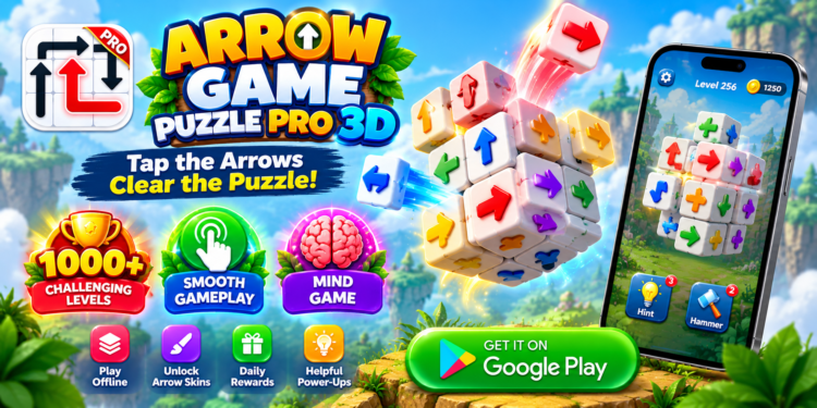 Arrow Puzzle Pro 3D – The Ultimate 3D Arrow Puzzle Game for Android